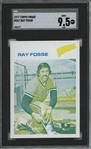 1977 Topps #267 Ray Fosse 9 card progressive proof.
